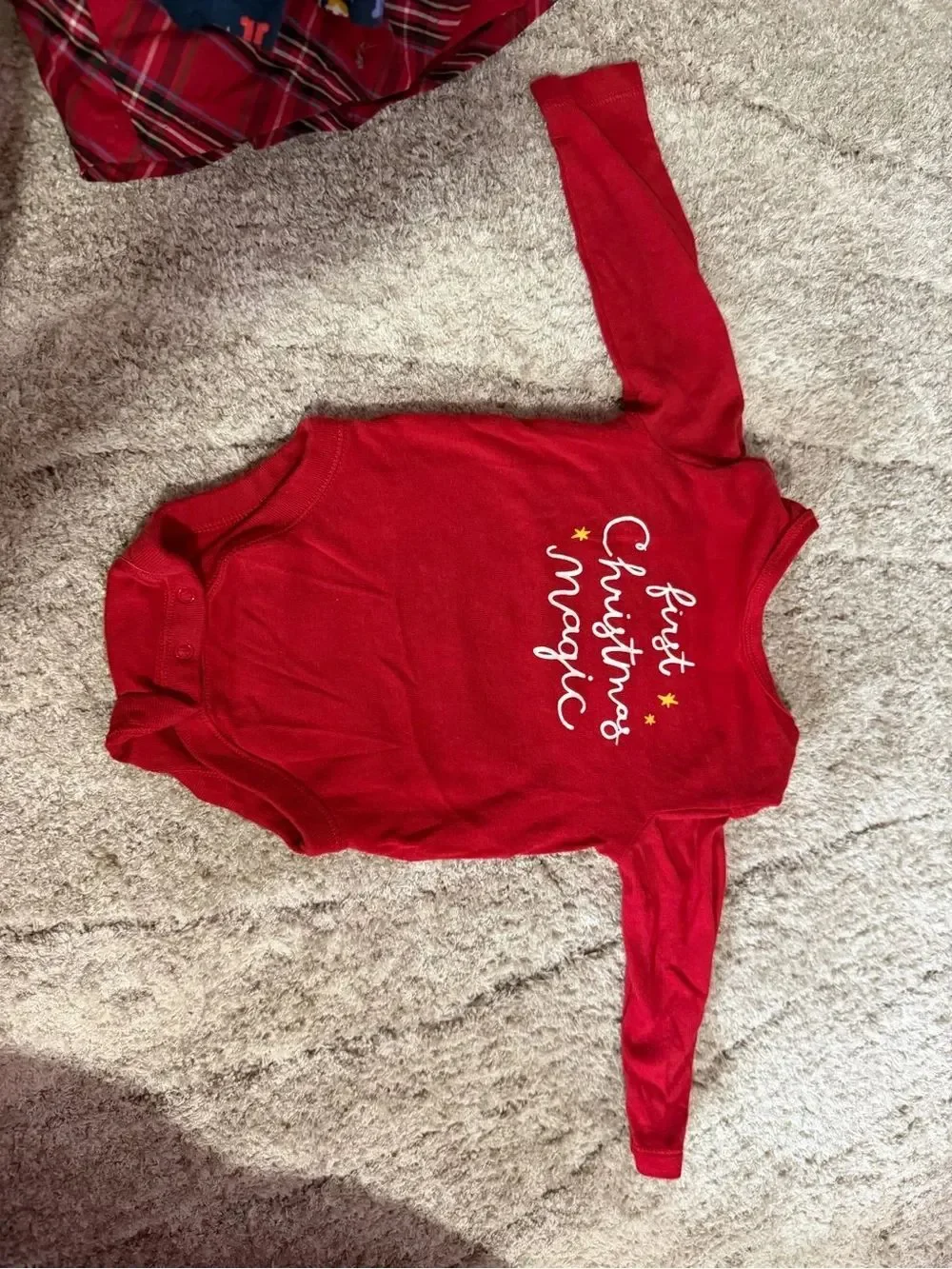 Old Navy Christmas Holiday Lot of 2 6-12 Month Baby Girl